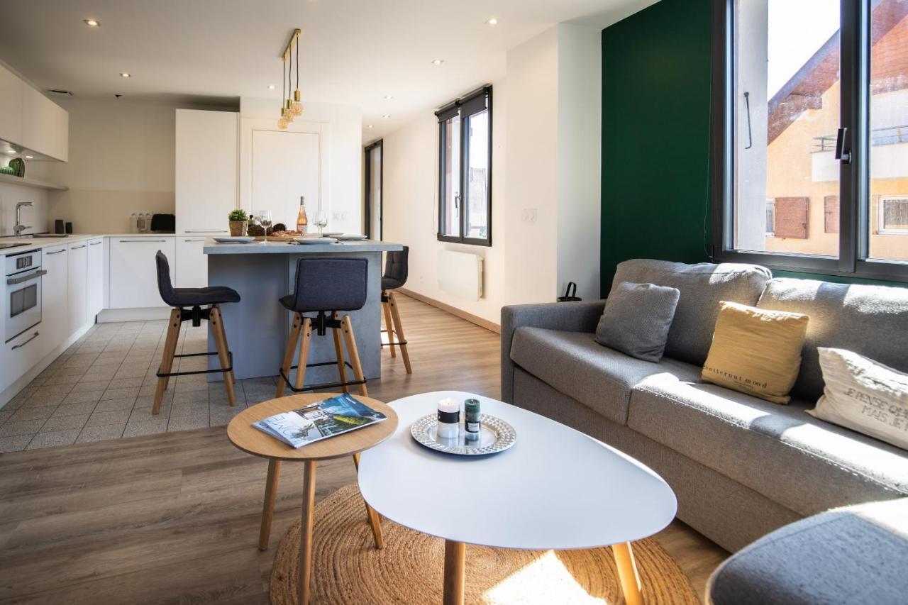 Duplex Albigny 3 Minutes Du Lac Annecy Buitenkant foto